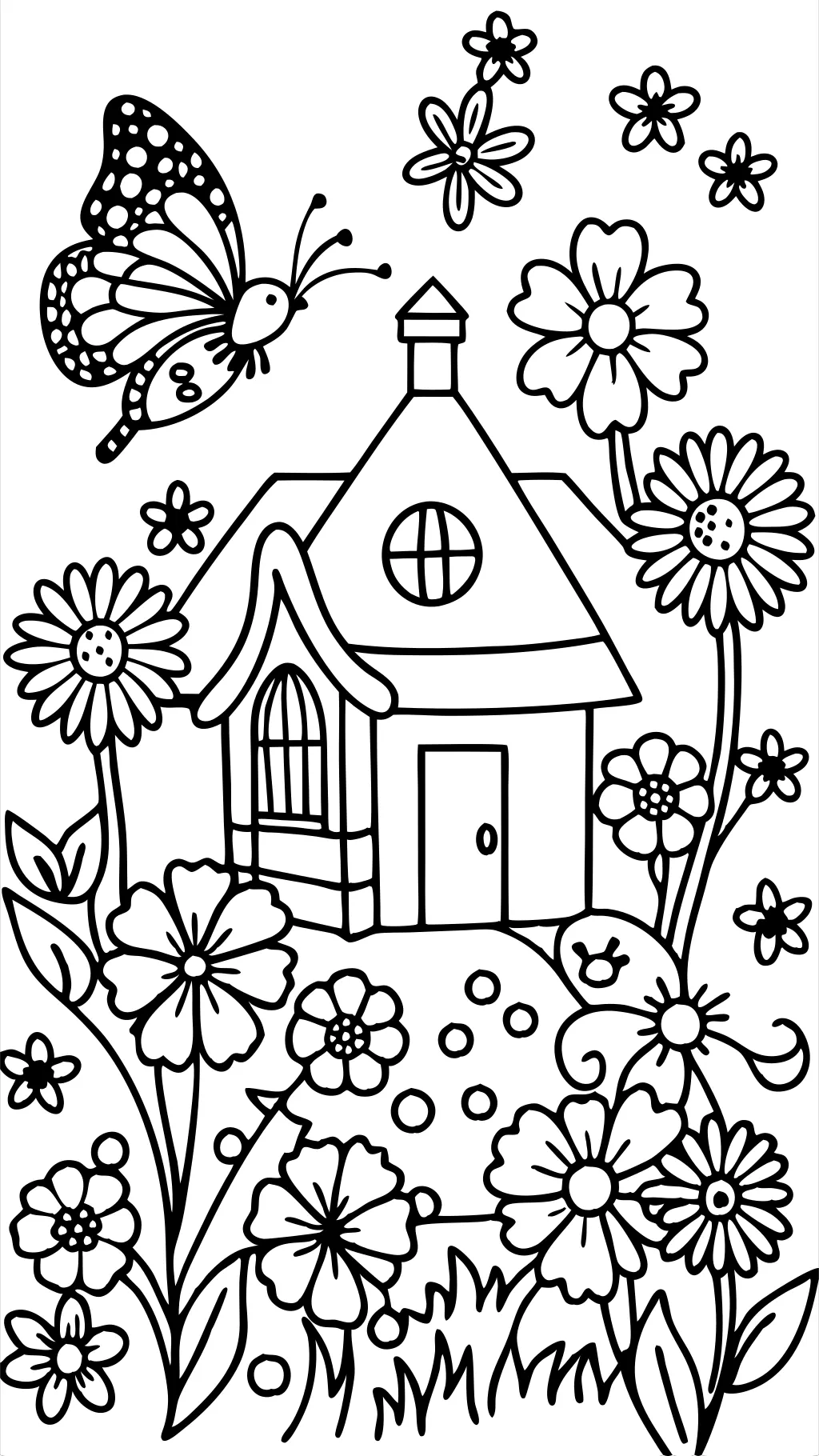 pretty coloring page